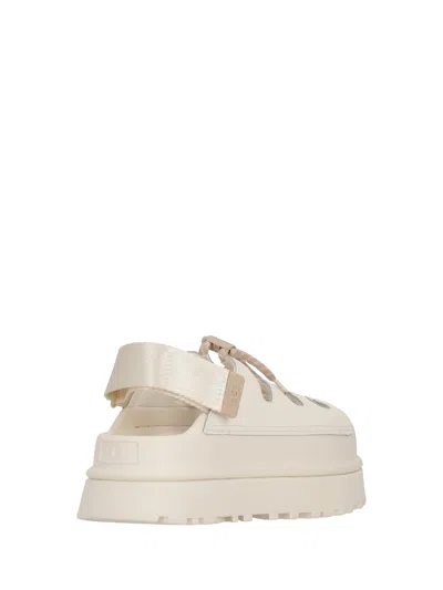 Ugg Goldenglow Toggle Platform Sandals In Neutral