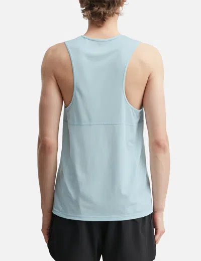 District Vision Paneled Training Singlet In Blue