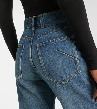 Alaïa Bootcut Jeans In Blue