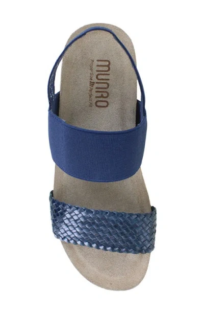 Munro Pisces Sandal In Blue