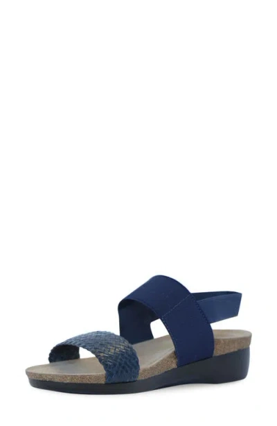 Munro Pisces Sandal In Blue