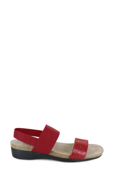 Munro Pisces Sandal In Red