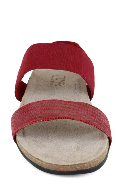Munro Pisces Sandal In Red