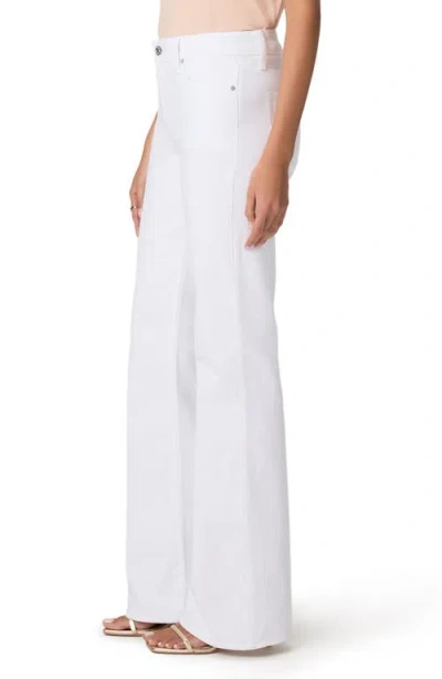 Paige Sofia Flared-leg Jeans In White