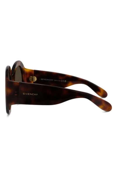 Givenchy Cocoon 56mm Round Sunglasses In Multi