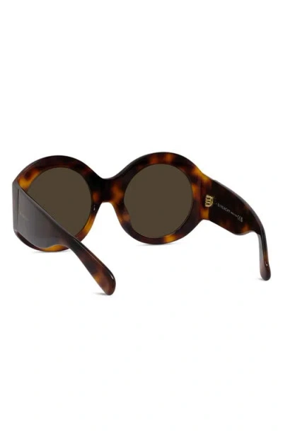 Givenchy Cocoon 56mm Round Sunglasses In Multi