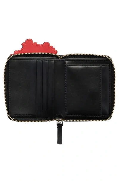 Marc Jacobs Popcorn Slim Compact Wallet In Multi