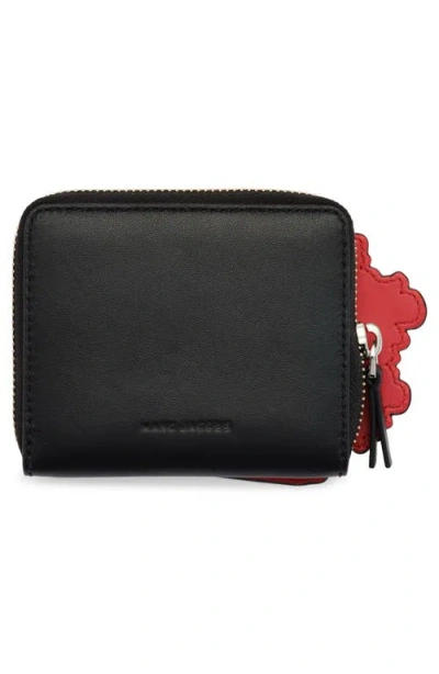 Marc Jacobs Popcorn Slim Compact Wallet In Multi