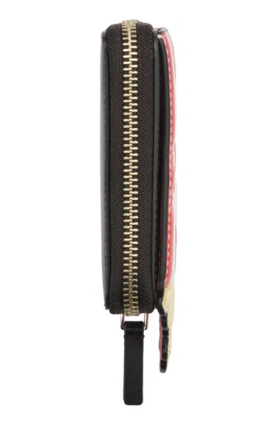 Marc Jacobs Popcorn Slim Compact Wallet In Multi
