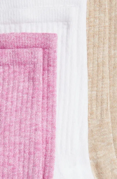 Hue Must Have 3-pack Assorted Crew Socks In Multi