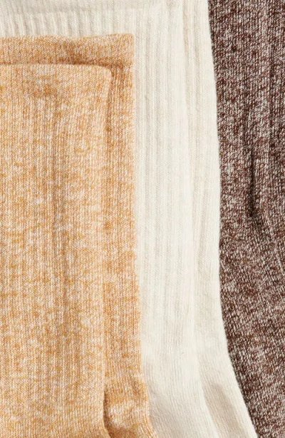 Hue Must Have 3-pack Assorted Crew Socks In Multi