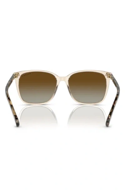 Ralph 56mm Polarized Square Sunglasses