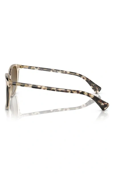 Ralph 56mm Polarized Square Sunglasses