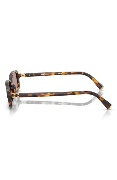 Miu Miu 51mm Rectangular Sunglasses In Multi