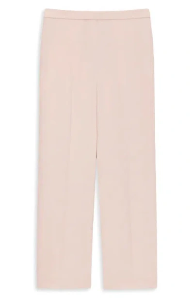 Theory Pull-on Wide Leg Pants In Pink