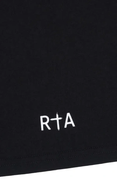 Rta Liam Short Sleeve Tee In Black