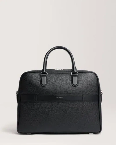 Carl Friedrik Dunloe Briefcase In Black