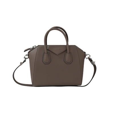 Givenchy Small Antigona Bag In Mastic