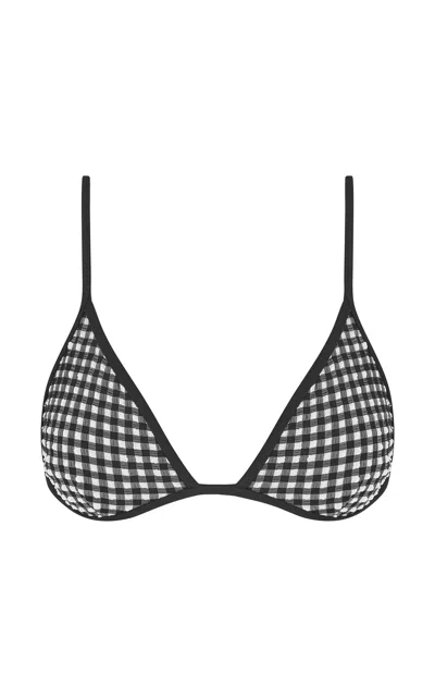 Onia Aimee Bikini Top In Black