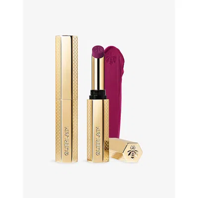 Guerlain 837 Deep Iris Kisskiss Honey-infused Intense Lipstick 1.85g In Purple