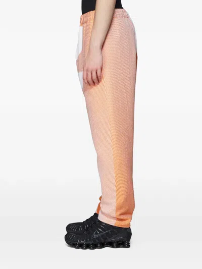 Studio Alch Jacquard Striped Trousers In Multi
