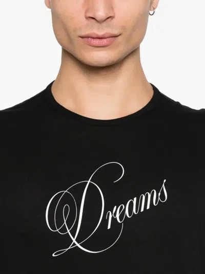 Ann Demeulemeester Baptist Printed T-shirt In Black