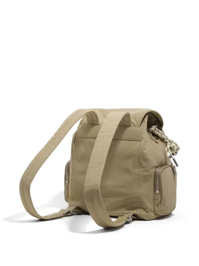 Bimba Y Lola Nylon Multi-pocket Backpack In Gray