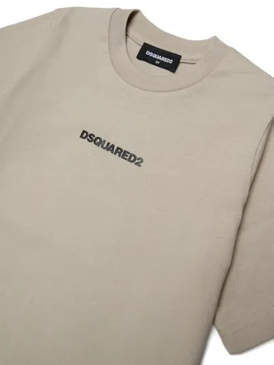 Dsquared2 Logo-print T-shirt In Gray