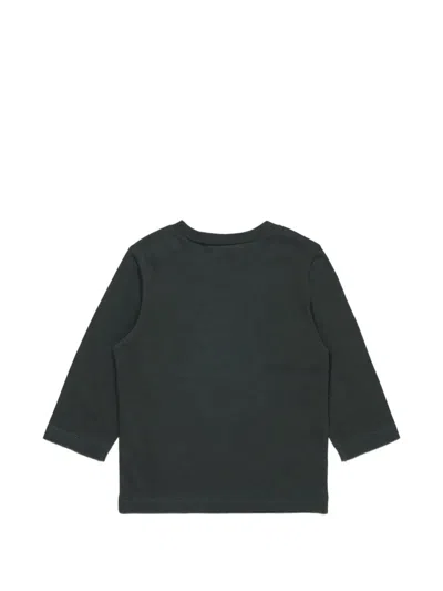 Marni Logo-print Shoulder-button T-shirt In Black