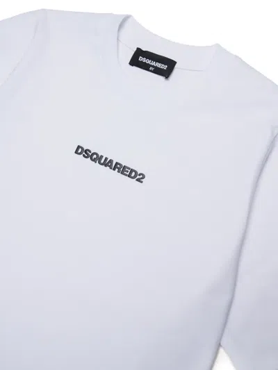 Dsquared2 Logo-print Cotton T-shirt In White
