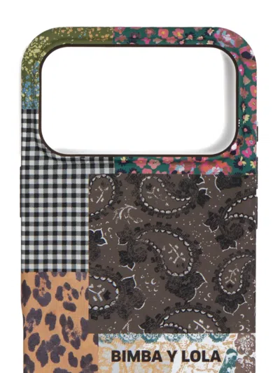 Bimba Y Lola Patchwork-print Iphone 17 Phone Case In Multi
