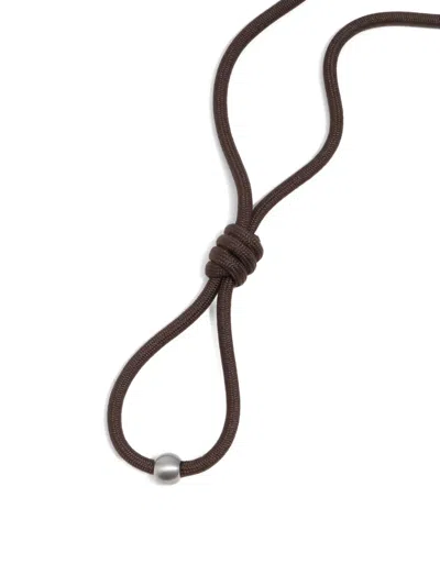 Bimba Y Lola Patchwork-print Cord-strap Phone Case In Gray