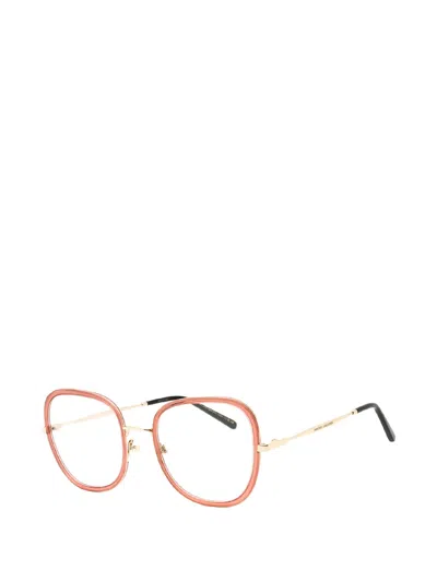 Marc Jacobs Square-frame Glasses In Brown