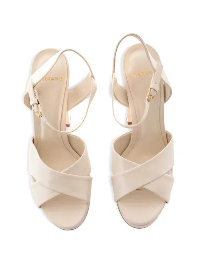 Carrano Crossover-strap Platform Sandals In Multi