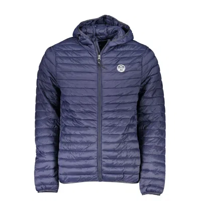 North Sails Hooded Puffer Jacket In Multi
