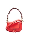 ANYA HINDMARCH VERE MINI SATCHEL CIRCULUS BAG, RED