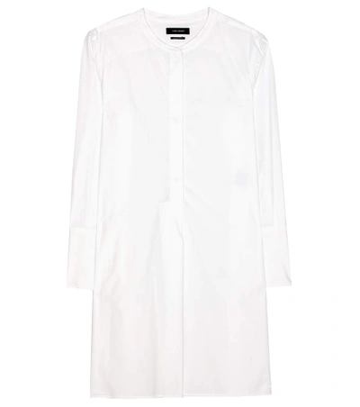 Isabel Marant Minea Cotton Top In White