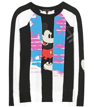 Shop Marc Jacobs Cotton Sweatshirt In Llack Multi