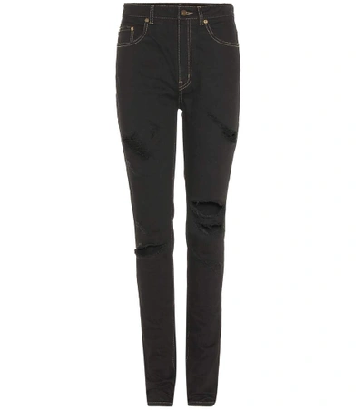 Shop Saint Laurent Tapered Jeans In Female