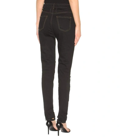 Shop Saint Laurent Tapered Jeans In Female