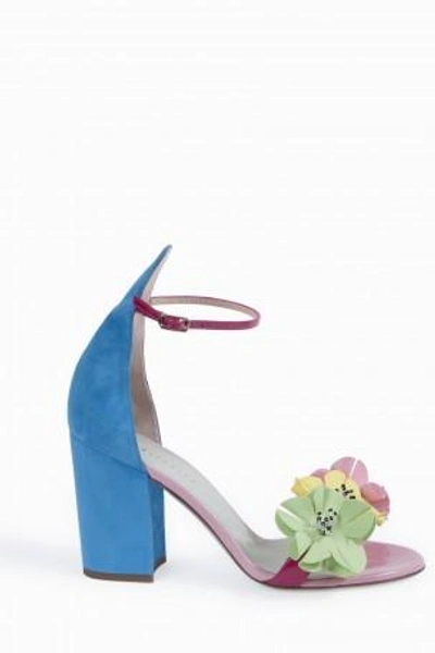 Giannico Marina Floral Heels