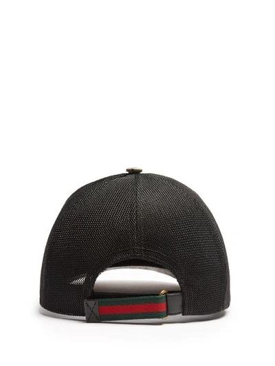 Gucci Tigers Print Gg Supreme Baseball Hat Dark Brownblack, $390