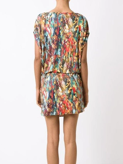 Shop Lygia & Nanny Printed Dress In Multicolour