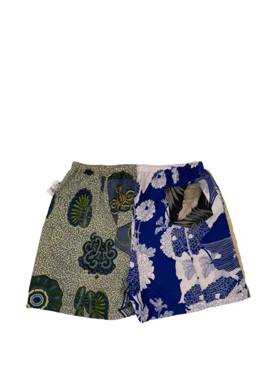 Gallery Dept. Zuma Patchwork Shorts In Multi