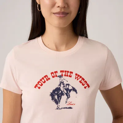 Levi's Perfect T-shirt In Pink