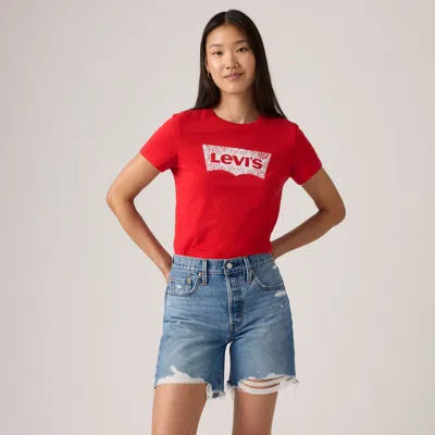 Levi's Perfect T-shirt In Red