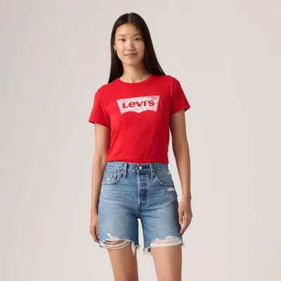 Levi's Perfect T-shirt In Red