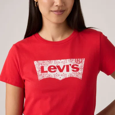 Levi's Perfect T-shirt In Red