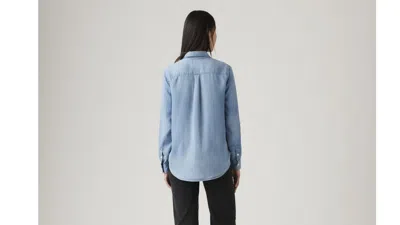 Levi's Plus Size Darlene Shirt In Blue