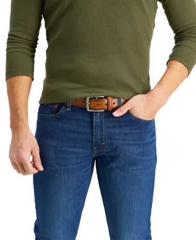 Levi's Men's Elevated Leather Belt In Brown